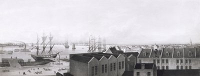 Vista di New Orleans presa dal Lower Cotton Press, 1860 da Bernhard J. Dondorf